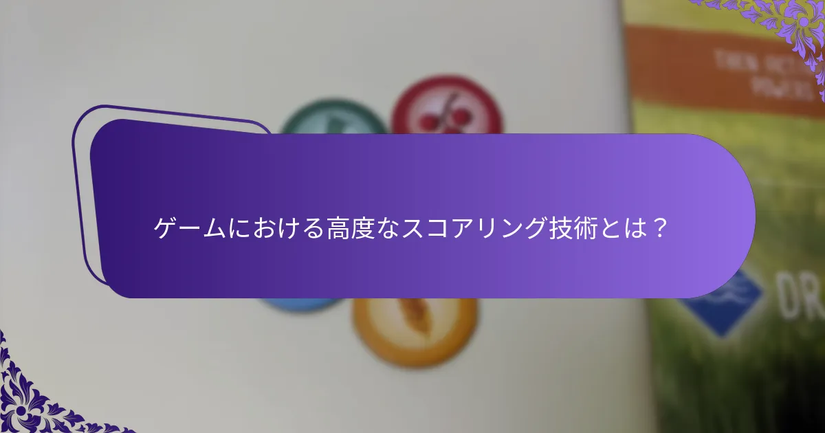 高度なスコアリング技術に関連するリスクは何か？